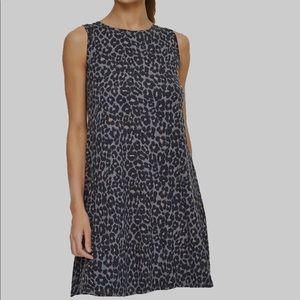 Loft Leopard Swing Dress